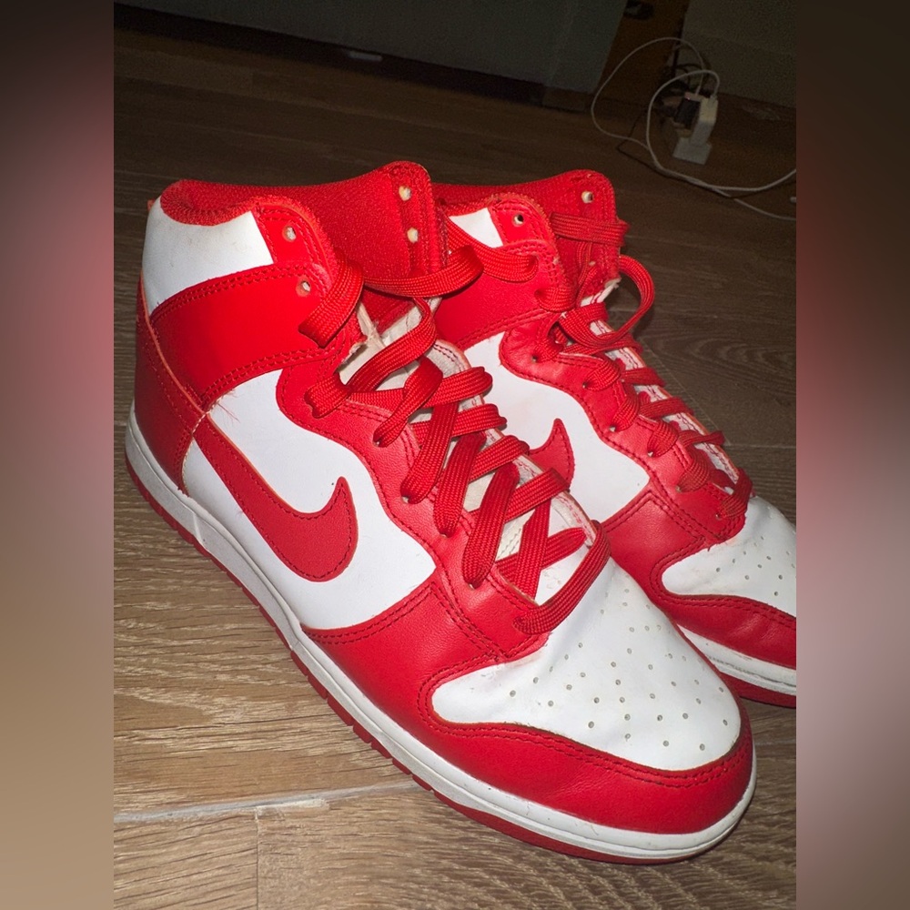 Nike Dunk High Championship White Red (Men’s Size 8)